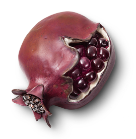 Hemmerle brooch in  the shaoe of a pomegranate