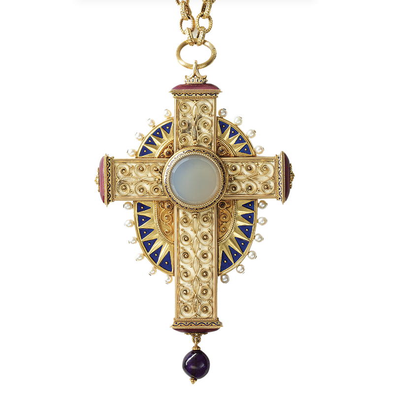 A bishop cross designed by Hemmerle