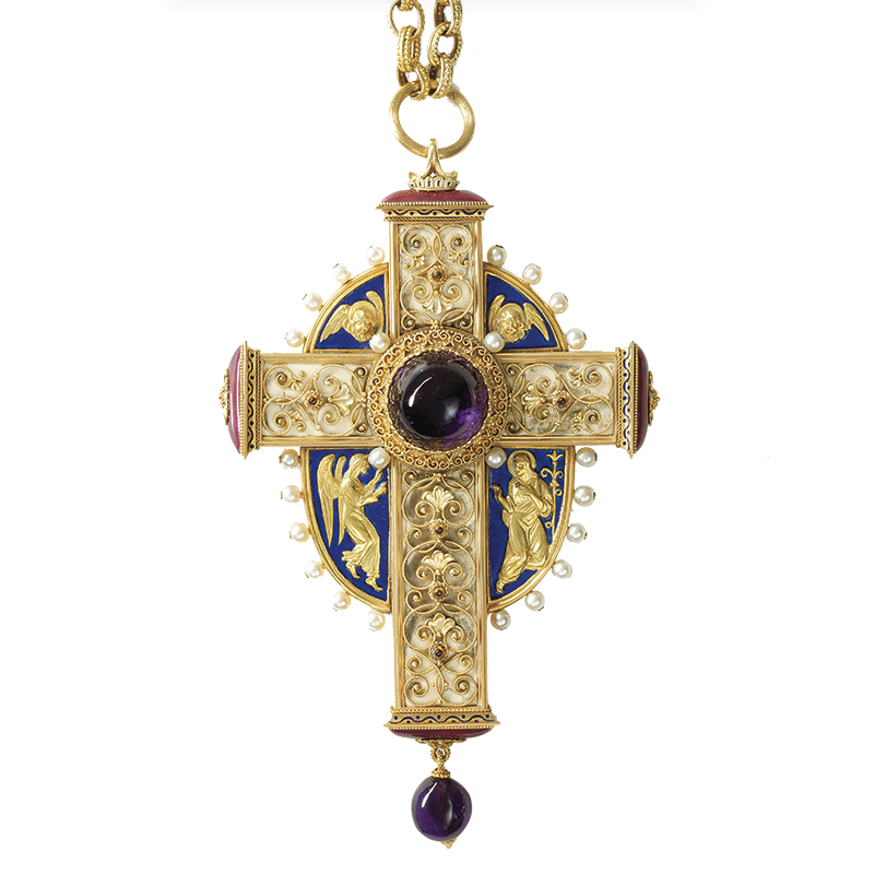 A bishop cross designed by Hemmerle