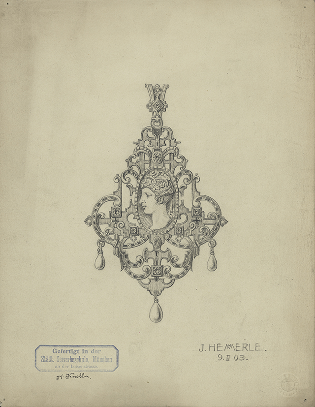 A Hemmerle design for a pendant